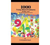 Dr. Antarjeeta 1000 Tricky Word Problems: For Class- 3 & 4 (For Mat (Tascabile)