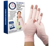 Dr. Arthritis Tutore Polso con Filato di Rame Ideato da Medici - Polsiera per Tunnel Carpale, Intorpidimento, Gonfiore e Infiammazioni - Pratica Polsiera Ortopedica a Compressione