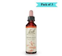 Dr Bach Mimulus Bach Flower Remedy - Confezione da 3 (10 ml ciascuna)
