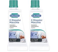 Dr. Beckmann Il Dissolvi Macchie Ruggine & Deodorante | Lo smacchiatore specifico per eliminare macchie di ruggine, deodorante e sudore | 50 ml (Confezione da 2)