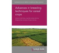 Dr Benjamin Wit Advances in Breeding Techniques for Cereal C (Copertina rigida)