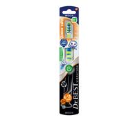 Dr.BEST Dente junior, spazzolino da denti, morbido (1 pezzo), con setole speciali più lunghe, extra morbide, per una pulizia accurata dei denti