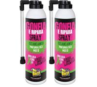 DR. BIKE Gonfia e Ripara Spray istantaneo Pneumatici Moto. Ripara gomme Moto 300ml. Bomboletta Spray ripara gonfia gomme Moto. Ripara Pneumatici da Fori di Chiodi e Oggetti Appuntiti. Universale.