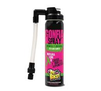 DR. BIKE Gonfia Spray. Gonfia e ripara gomme Bici istantaneo 75ml. Gonfia Spray Pneumatici Bici Universale con Raccordo per valvole Regina Presta Schrader. Dimensioni compatte.