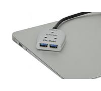 Dr. Bott U32Hub USB 3.0 a 2 Porte Hub Argento