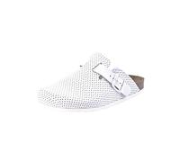 Dr. Brinkmann 600251, Sabot Donna, Bianco (Weiß (Weiß 3)), 36