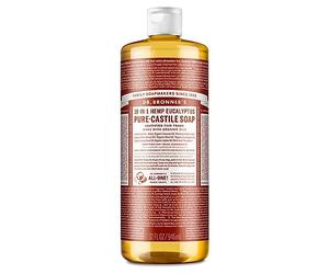 Dr Bronner 946 ml di eucalipto biologico Castiglia sapone liquido