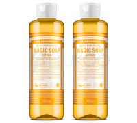 Dr Bronner, sapone liquido al limone Castile, 236 ml, confezione da 2