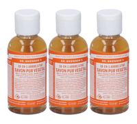Dr. Bronner´s 18-In-1 Sapone Liquido di Castiglia al Tea Tree 3x60 ml