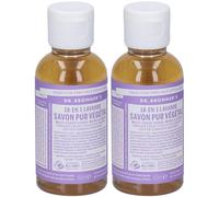 Dr. Bronner’s Sapone Liquido 18-In-1 alla Lavanda 60 ml 2x60 ml