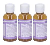 Dr. Bronner’s Sapone Liquido 18-In-1 alla Lavanda 60 ml 3x60 ml