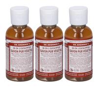 Dr. Bronner’s Sapone Liquido 18-In-1 all'Eucalypto 60 ml 3x60 ml