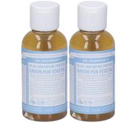Dr. Bronner’s Sapone Liquido 18-In-1 Baby Unscented 60 ml 2x60 ml