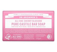 Dr. Bronner’s Saponetta Bio in Puro Sapone di Castiglia, Fiori di Ciligio - 140 gr, con Oli Biologici, per Viso, Mani, Corpo e Capelli, Delicata e Idratante, Biodegradabile, Vegana, Cruelty-Free