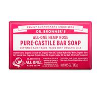 Dr Bronner Sapone Di Castiglia Rosa Bio Saponetta Naturale 140G