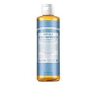 Dr. Bronners 18-IN-1 - Sapone liquido biologico, delicato per bambini, senza profumo, gel doccia, sapone per le mani, shampoo e molto altro ancora, con oli biologici, commercio equo e solidale, 240 ml
