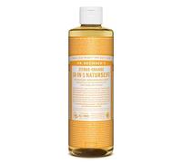 Dr. Bronners 18-IN-1 - Sapone naturale | agrumi arancione | Sapone liquido organico | Vegano | Biologico | Gel doccia, sapone per le mani, shampoo e molto altro ancora | Con olio di cocco biologico,