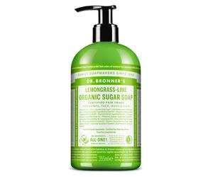 DR.BRONNER'S DEUTSCHLAND GMBH Sapone Dr. Bronner's Lemongrass Lime bio, 355ml