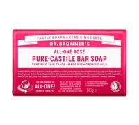 DR.BRONNER'S DEUTSCHLAND GMBH Sapone Dr. Bronner's Rose puro-castile in panetto, 140g