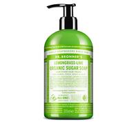 Dr. Bronner's Sapone di Zucchero Bio Lemongrass & Lime 355 ml Sapone l