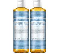 Dr. Bronner's Sapone Liquido Bio Neutro 240 ml (Confezione da 2)
