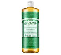 DR BRONNERS - Sapone liquido biologico alla mandorla pura-castiglia 946 ml (confezione da 1)