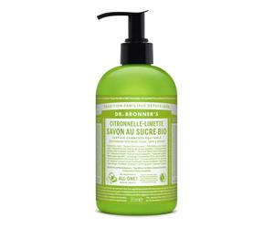 Dr.Bronner's Savon pur végétal citronnelle citron vert 355ml