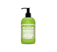 Dr. Bronner's Sugar Soap Sapone Liquido Mani, Lemongrass & Lime, Legno di Sandalo, 0.480 Kg