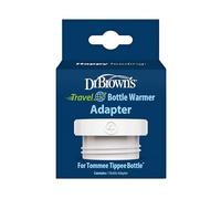 Dr. Brown's - Adattatore scaldabiberon da viaggio per biberon Tommee Tippee, portatile, senza BPA