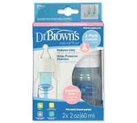 Dr. Brown's BPA Free 2-Pack Polypropylene Bottles - 2 oz