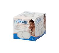 Dr. Brown's Assorbenti monouso monouso per allattamento al seno e perdite - 60 pezzi - La confezione può variare