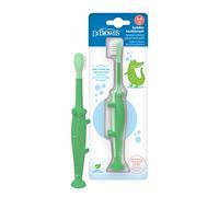 Dr. Brown's Crocodile spazzolino da denti per bambini, verde