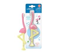 Dr. Brown's Flamingo spazzolino da denti per bambini, rosa
