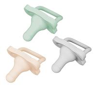 Dr. Brown's HappyPaci - Ciuccio 100% silicone, 0-6 m, confezione da 3