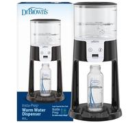 Dr. Brown's Insta-Prep - Distributore di acqua calda per preparare istantaneamente il biberon con grande capacità e 3 impostazioni di temperatura, colore: Nero