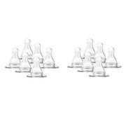 Dr. Brown's Natural Flow Level 1 - Capezzolo standard, 12 pezzi