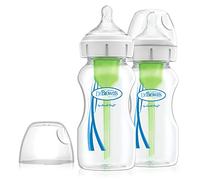 Dr. Brown's Options+ Biberon anticoliche a collo largo, 270 ml, confezione da 2