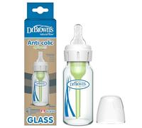 Dr. Brown's Options+ Bottiglia di vetro stretta anti-colica da 120 ml
