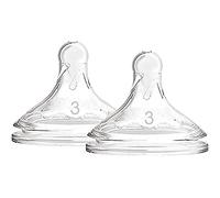 Dr. Brown's Options +, Tettarella in silicone bocca larga Livello 3, +6mesi