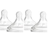 Dr. Brown's Options + Tettarella in silicone bocca larga per prematuro (Confezione da 2)