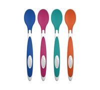 Dr. Brown's TempCheck Temperatur-Farbwechsell ffel f r Babys und Kleinkinder, BPA-frei, 4 St ck (1er-Pack)