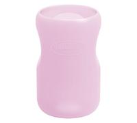 Dr. Brown's Wide Neck Glass Bottle Sleeve, Light Pink, 9 Ounce