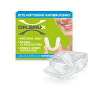 Dr Brux Bite Dentale Modellante da Notte Arcata Superiore Colore Trasparente