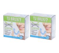 DR. BRUX® Bite Notturno Antibruxismo Arcata Dentale Superiore Set da 2