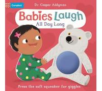 Dr Caspar Addyman Babies Laugh All Day Long (Libro di cartone)