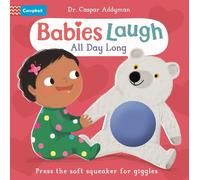 Dr Caspar Addyman Babies Laugh All Day Long (Libro di cartone) Babies Laugh