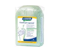 Dr Ciccarelli, Guanto Pre-saponato Monouso, Deterge Delicatamente e Rapidamente il Viso e il Corpo Senza l'Uso dell'Acqua, Dermatologicamente Testato, 100% Made in Italy, 20 Pezzi