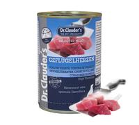 DR. CLAUDER'S CANE SELECTED MEAT ADULTO CUORI DI POLLO LATTINA 400 GR