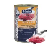 DR. CLAUDER'S CANE SELECTED MEAT ADULTO TACCHINO & RISO LATTINA 400 GR