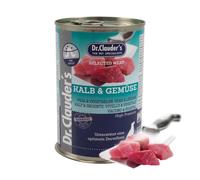 DR. CLAUDER'S CANE SELECTED MEAT ADULTO VITELLO & VERDURE LATTINA 400 GR
